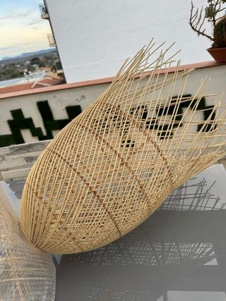 Lámparas Sklum mimbre nuevas