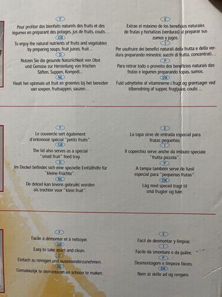 Centrifuga Moulinex Frutti Pro