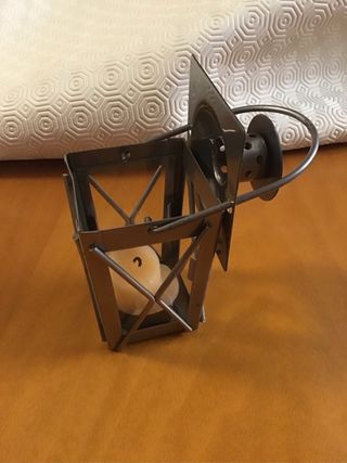 Lanterna decorativa metallo