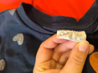 Sudadera niña corazones be mine