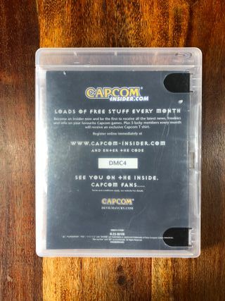 Devil May Cry 4 ps3 no copertina