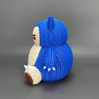 Figura 3D Snorlax
