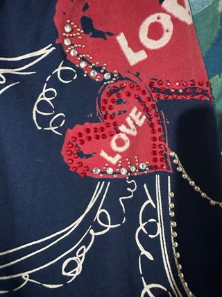 Leggings estampados con pedrería