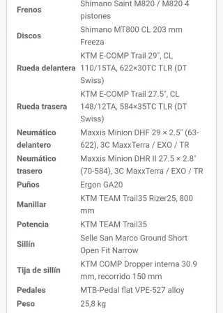 Bicicleta Eléctrica KTM Macina Pro 2025