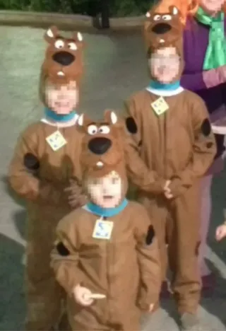 Disfraz Scooby Doo Talla 3/4