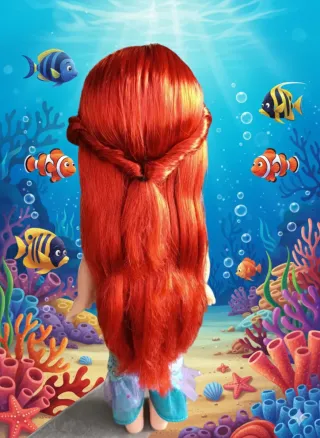 Muñeca Sirenita Princesa Ariel