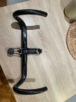 Manillar de carbono para bicicleta