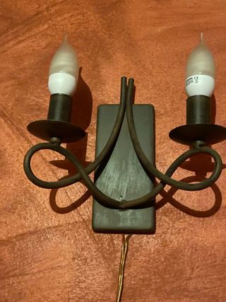 Aplique de pared rústica