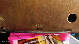 Radio antigua madera