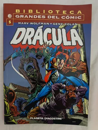 Comic Drácula , biblioteca grandes del comic.