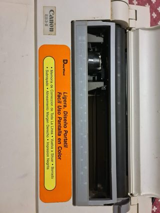 Canon ES 3-II Máquina de escribir eléctrica