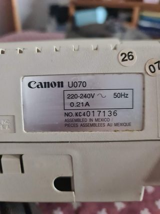 Canon ES 3-II Máquina de escribir eléctrica