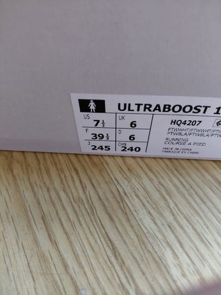 Adidas Ultraboost Talla 39 Blancas