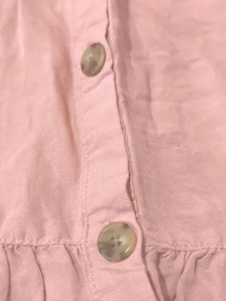 Falda midi lino mujer talla 46