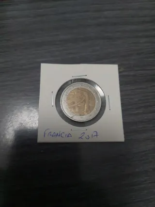 Moneda Francia 2 Euros 2017