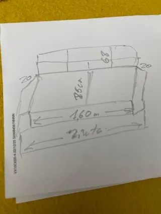 Sofá modular 3 plazas