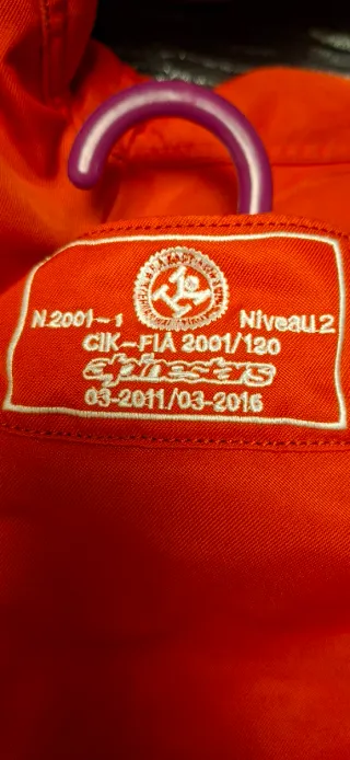 Mono Kart Niño Alpinestars Rojo