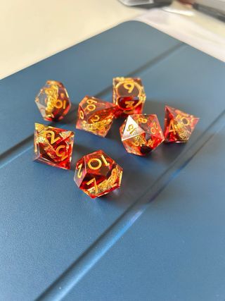 Dados de rol temáticos El Señor de los Anillos