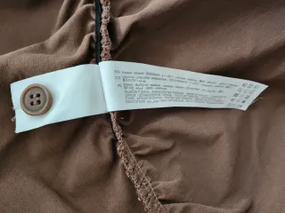 Vestido Zara Marrón Talla S