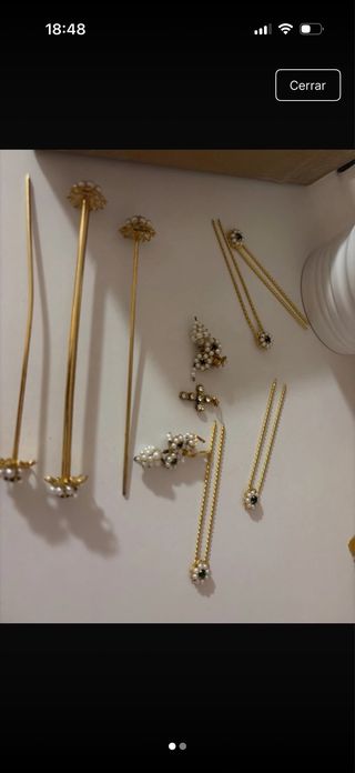 Aderezo de oro de niña