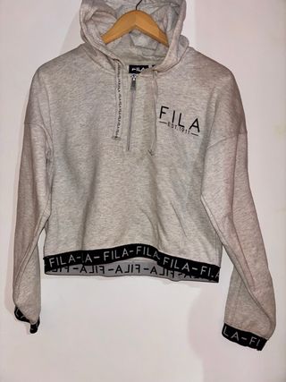 Sudadera corta Fila gris