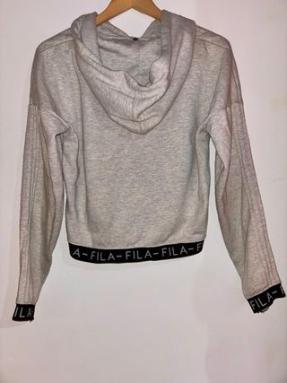 Sudadera corta Fila gris