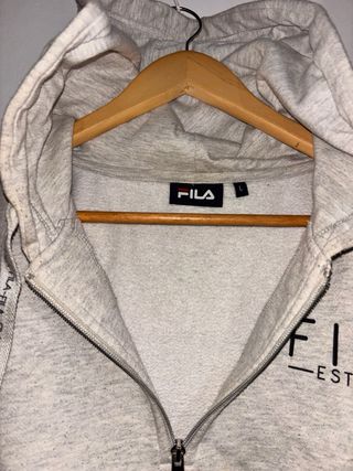 Sudadera corta Fila gris