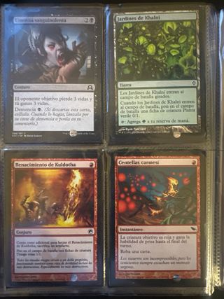 Cartas Magic, preguntar precio