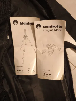 Trípode Manfrotto 190XB + Rótula 804RC2