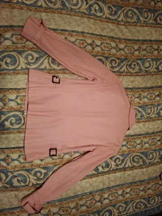 Chaqueta rosa mujer