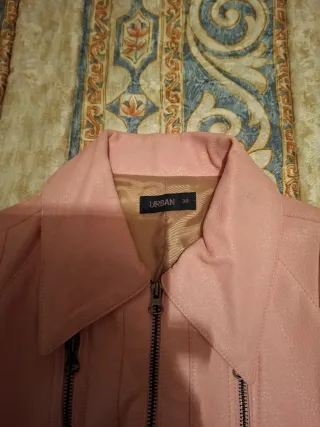 Chaqueta rosa mujer