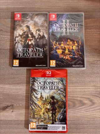 Pack Octopath Traveler Switch (I + II + 0)