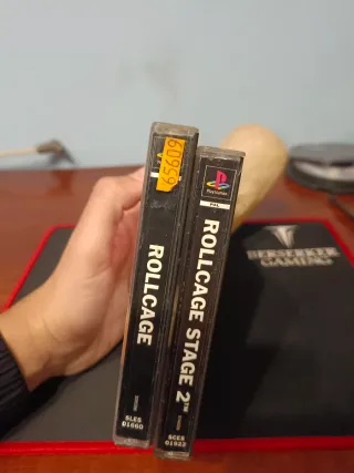 Rollcage 1 y 2 PS1 PAL 🇪🇸