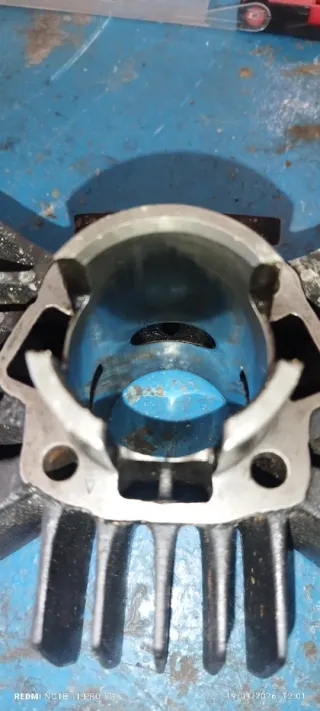 Culata y Cilindro 65cc Metrakit Hierro