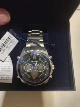 Reloj SKYLINE Acero Inox Quartz