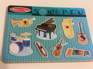 Puzzle Sonidos Instrumentos Melissa & Doug