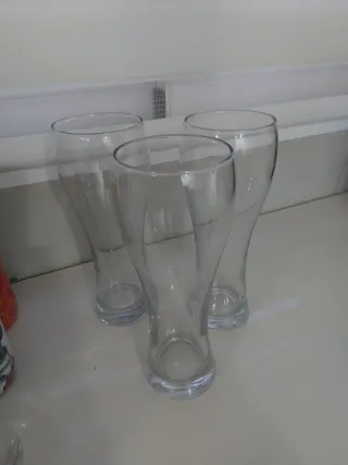 Vasos  de cerveza de cristal 750 ml