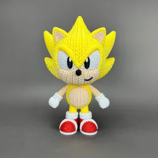 Figura 3D Super Sonic