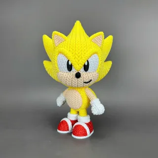 Figura 3D Super Sonic
