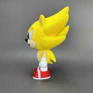 Figura 3D Super Sonic