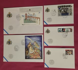 Buste San Marino Primo Giorno 2011