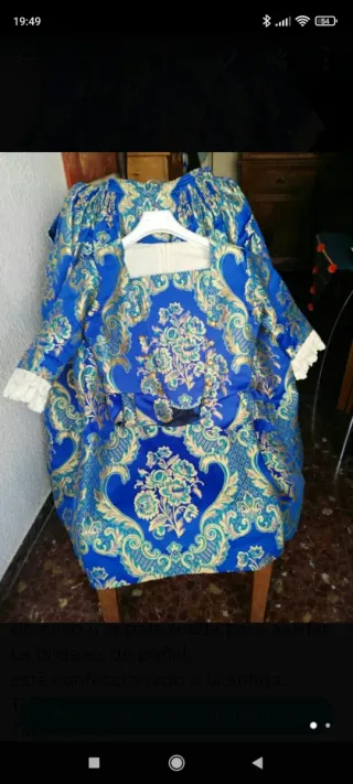 Traje de Fallera Siglo XVIII