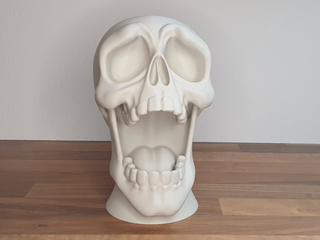 Teschio 20cm Supporto Cuffie e Controller Console