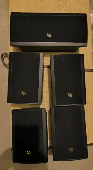 Sherwood Receptor AV Dolby Dig altavoces Infinity