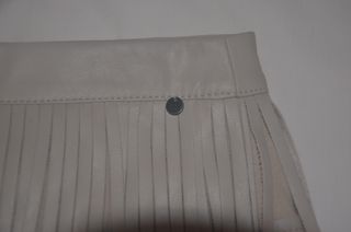 FALDA BROWNIE FLECOS BEIGE TALLA M