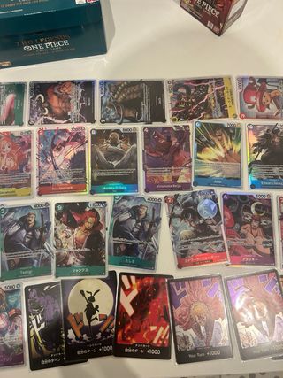 Lotto 1000 carte One Piece
