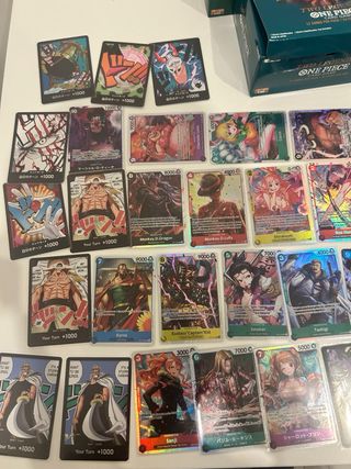 Lotto 1000 carte One Piece
