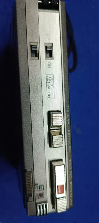 Walman de voz Panasonic y reproductor de cinta