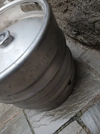 Barril de Cerveza Metálico