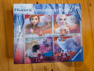 4 Puzzles Frozen Ravensburger 3+